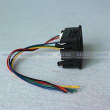 Car LED Electrical Ammeter Voltmeter Ampere Digital Voltage Amp Volt Meter DC 100V 100A Red Blue