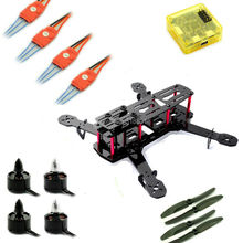 QAV250 Mini H FPV Carbon Quadcopter Combo Kit Frame CC3D Flight Controller Motor ESC