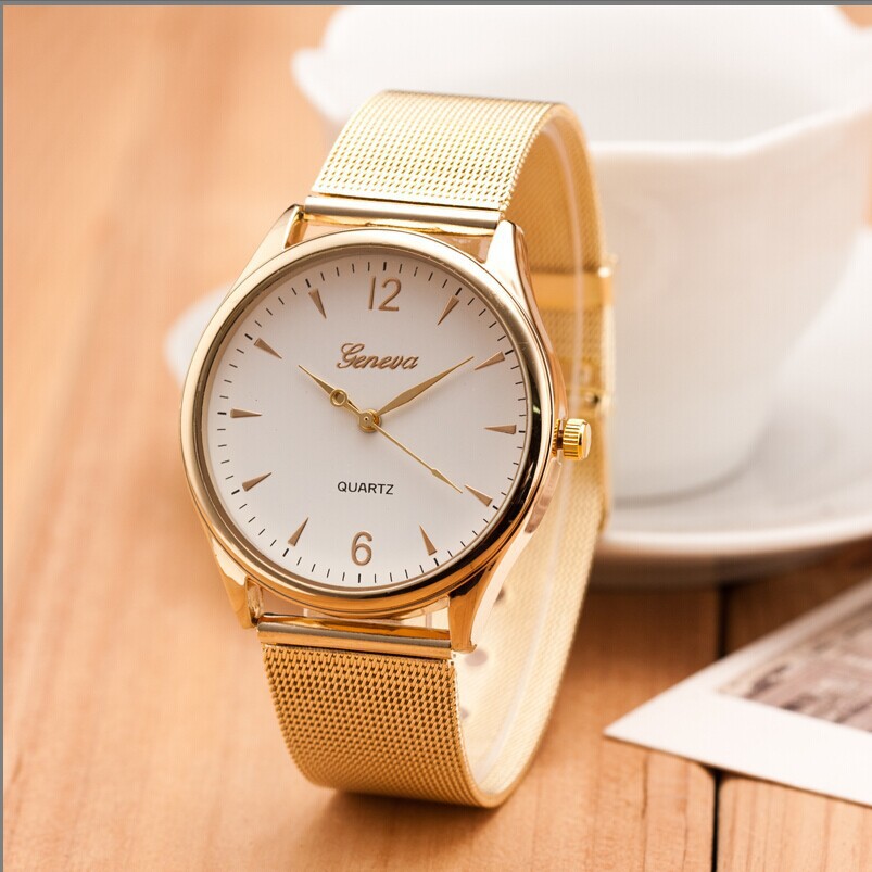 W18 2014 New Fashion Top Quality Famous Brand Design Luxury Watches Men Stainless Steel Strap Geneva
