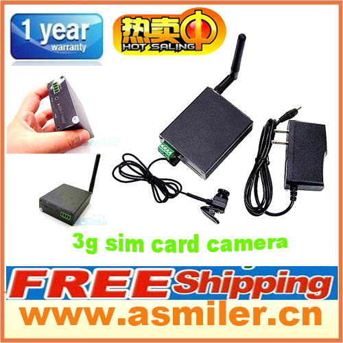 Гаджет  low price 3g sim card camera free shipping from asmile None Безопасность и защита