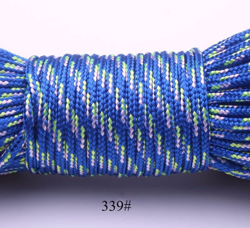 Description Picture 5 of itemParacord 2mm 100 FT one stand Cores Paracord Rope Cuerda Escalada Paracorde Bracelets Paracord Cord For Jewelry Making