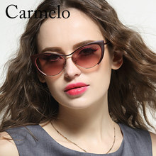 Carmelo Sunglasses Mirror Style Cat Eye High Quality Fashion Women’s Sun Glasses for Women Glasses gafas oculos de sol CM#3116