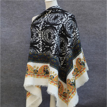 Winter Scarf 2016 Luxury Brand Tartan Cashmere Scarf Women Wool print Blanket Scarf Pashmina Wrap Shawls and Scarves Hijab