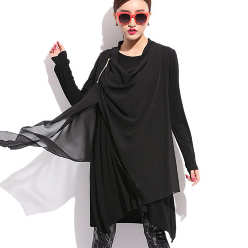 plus length clothes wholesale t-blouse plus size clothes