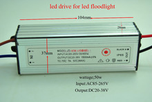 High quality led driver DC20 38V 50w 1500mA led power supply floodlight driver 10 series 5