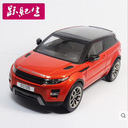 Range Rover Evoque 1:18 WELLY GTA Original simulation alloy car model China red Luxury SUV Collection TOY