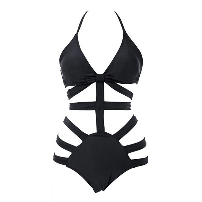 Push Up Bikini Biquini Sexy Swimwear Retro Beachwear Vintage Swimwsuit bikinis Set Bathing suit 2015 Neoprene Bikini (5)