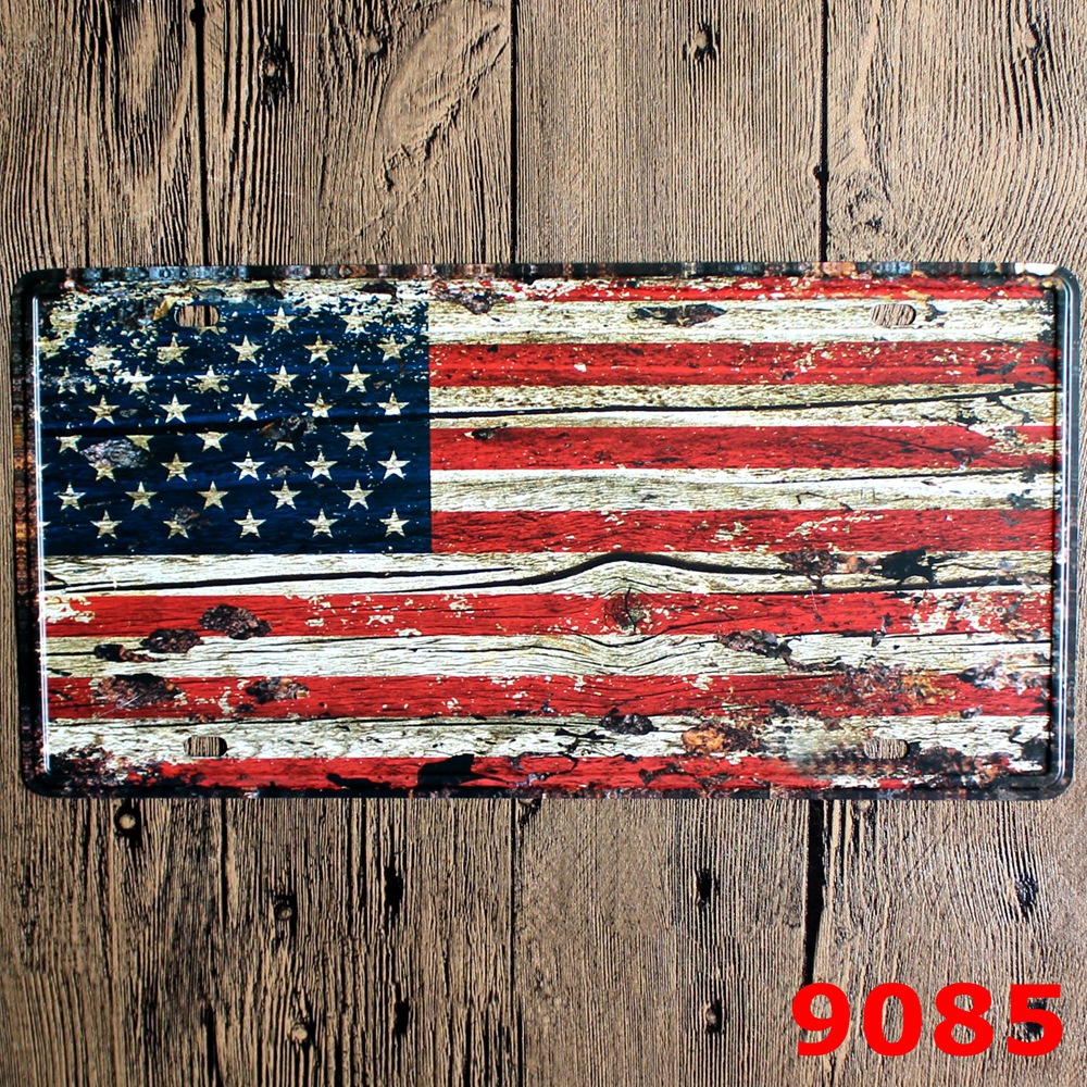 Online buy wholesale flag car plate from china flag car plate ...