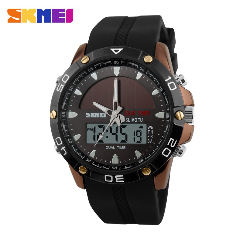 2016 New Skmei Sport Watches Men Brand Solar Power LED Watch Digital Clock Quartz Multifunctional Wristwatch Relogio Masculino 2016 New Skmei Sport Watches Men Brand Solar Power LED Watch Digital Clock Quartz Multifunctional Wristwatch Relogio Masculino