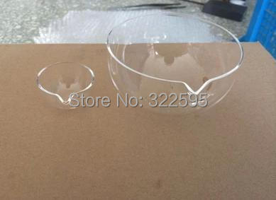 150mm quartz glass FLAT BOTTOM  evaporating dish one pc free shipping