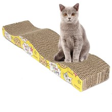 S-Shape Corrugated Cat Scratcher Board