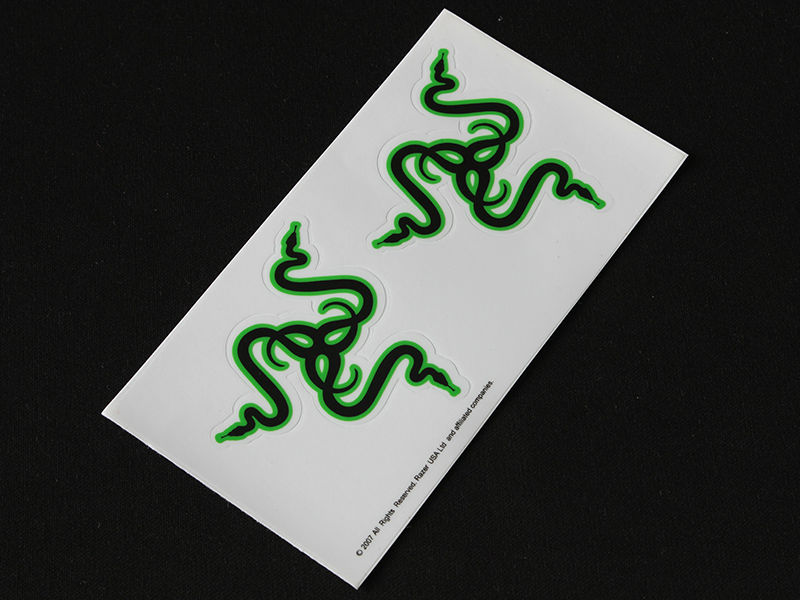 Купить оригинальные razer логотип типа стикер наклейки для игр геймер ...