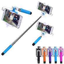 Mini Foldable Stick Tripod Monopod Wireless Selfie Stick Extendable Built-in Shutter Stick For iPhone Samsung Smartphone Selfie