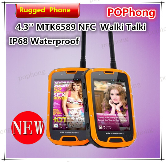 J Original Waterproof S09 Smartphone MTK6589 Quad core 1 2G 4 3 960x540 Bluetooth WiFi GPS