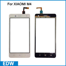 Original Black For Xiaomi M4 MI 4 Mi4 M 4 Touch Panel Digitizer Lcd Front Glass Screen Lens Window Sensor Replace + Tracking No