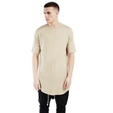 NEW HOT 2015 pure t-shirt wholesale extended long t shirt mens hip hop new design street men cheap Eur size hip hop t shirts