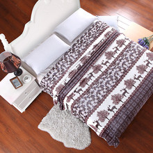 06 cute peacock grey WARM FLORAL LUXURY SOFT FLEECE PLUSH BEDROOM HOME BLANKETS bedlinen a font