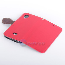PU Leather Pouch Fashion Leaf With Card Wallet Case Cover For LG Nexus 5 E980 D820