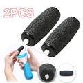 2Pcs Feet care tool Heads Pedi Hard Skin Remover Refills Replacement Rollers For scholls size