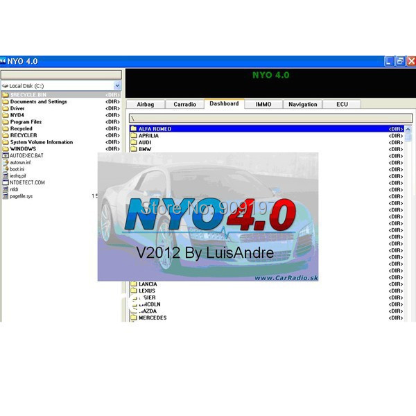 Nyo 4.0 XP только 4 V4.0 полный для одометра RadioCar подушка безопасности навигатор не нуждаются в активной нет необходимости устанавливать открыть и может работать