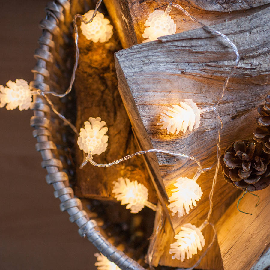 2 meters set 220v christmas pine cone led string light 2 meters set 220v christmas pine cone led string light