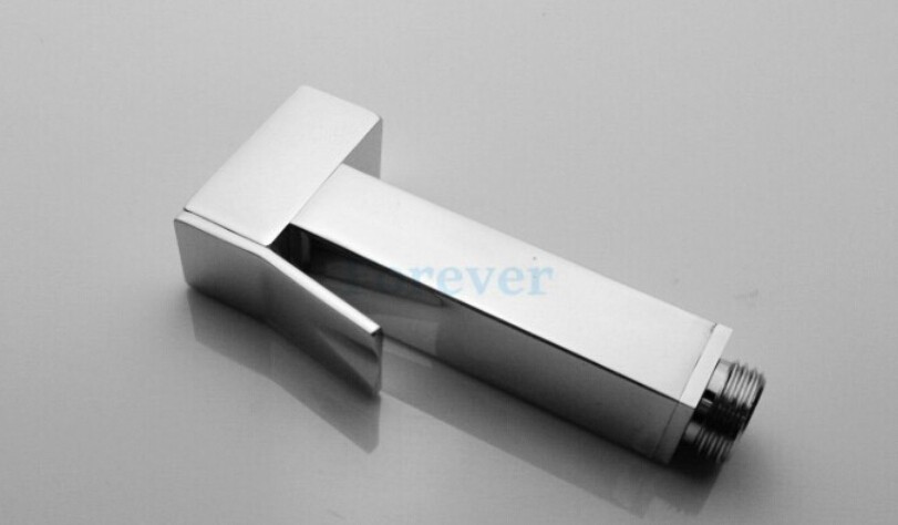 Description Picture 4 of itemcopper Toilet Hand held Hot & Cold Bidet Spray Shattaf Water Valve Mixer with Holder Sprayer Shower BD277