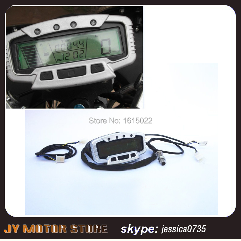 Motorcycle Digital Speedometer Odometer Dashboard speedo meter motorcycle speed sensor Universal ATV DIRT BIKE PARTS