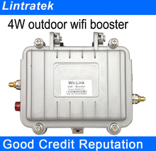 2.4G 802.11b/g/n Wireless 4Watt Wifi Access Point high quality outdoor waterproof booster 4W