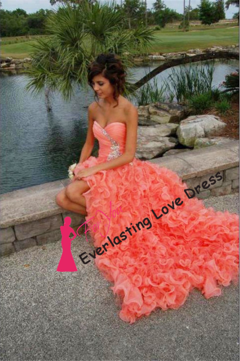 Colored Champagne wedding dresses tea length pictures, Hair auburn dye box photo Awesome Exclusively cynosure summer collection