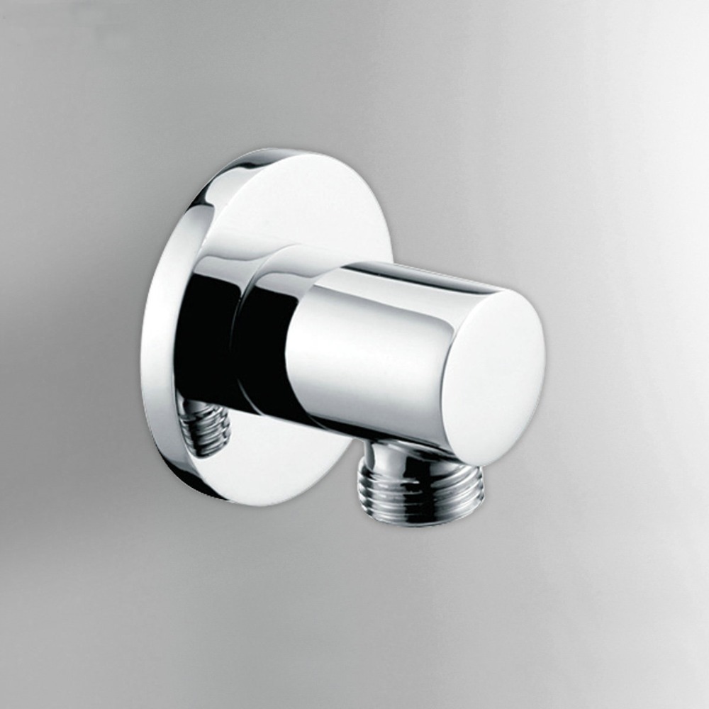 Water Outlet Spout Solid Brass Concealed Shower Plumbing Hose Connector