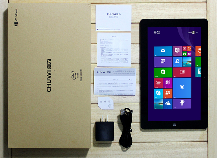 Upgrade 10 6 Chuwi Vi10 Quad Core 2GB 32 64GB Dual OS tablet pc Windows8 1