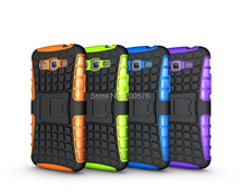 TPU PC Dual Armor case with Stand for Samsung Galaxy Grand 2 G7100 G7106 Protective Skin