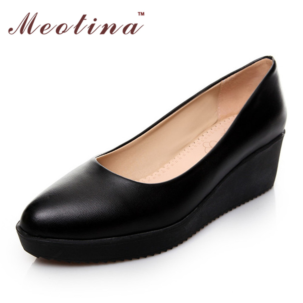 plain black high heels