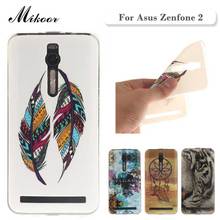 Мода Окрашенные Pattern ТПУ Силиконовые Мягкий спс Asus Zenfone 2 ZE551ML чехол Для Asus Zenfone 2 ZE551ML Сотовый Телефон Задней Стороны Обложки