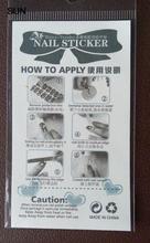 Water Transfer Nails Art Sticker Gray And Purple Flowers Design Nails Foil Sticker Minx Harajuku Fashion