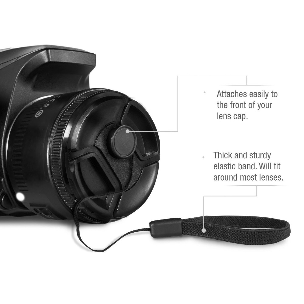 Description Picture 6 of itemCamera Lens Cap Protection Cover 52MM 55MM 58MM 62MM 67MM 72MM 77MM 82MM Anti-lost Rope for Canon Nikon Sony Accessories