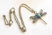 2016 New Vintage Jewelry Accessories Fashion European And American Style Retro Dragonfly Necklace Free Shipping collar