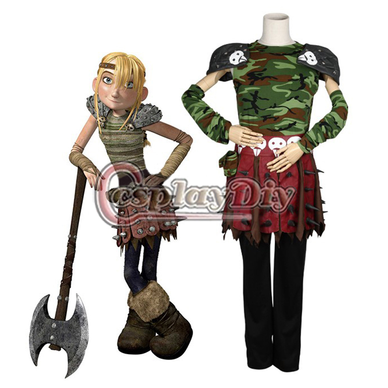 How to Train Your Dragon Astrid Cosplay Costume Custom Made Movie H...