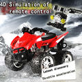 2016 4D RC Remote Control Motorcycle Electronic Toy Cars Rechargeable Drift Dumpers 4WD shaft drive trucks