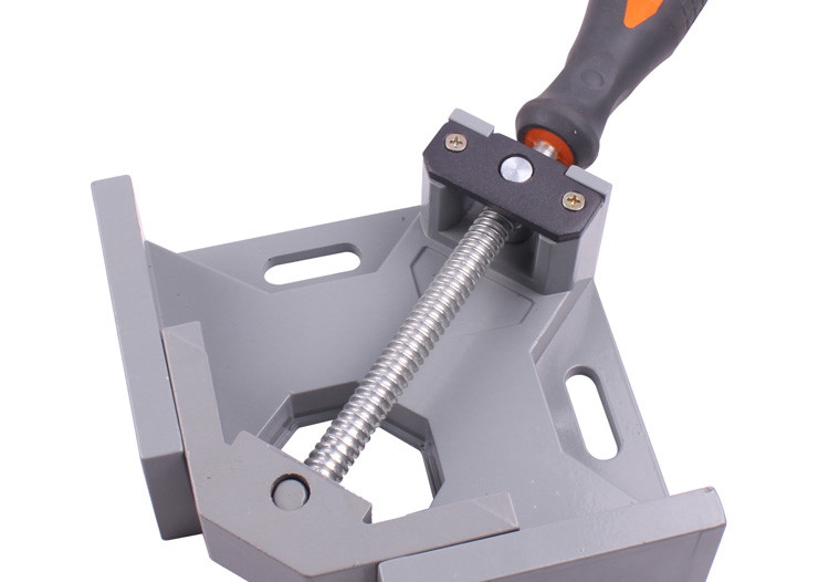 Single Handle clamp vise at right angles to the retaining clip 90 degrees angle fixture clamp table vice vise