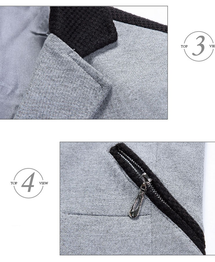 92015 New Arrival Casual Mens Suit Men Blazer Outdoor Fashion Jacket Man splice Two buckle Long Sleeve Slim Suits Big yards