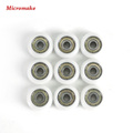 Micromake 3D Printer Parts 9pcs lot DIY Pulley Wheel Plastic Pulley Wheel Driven Wheel