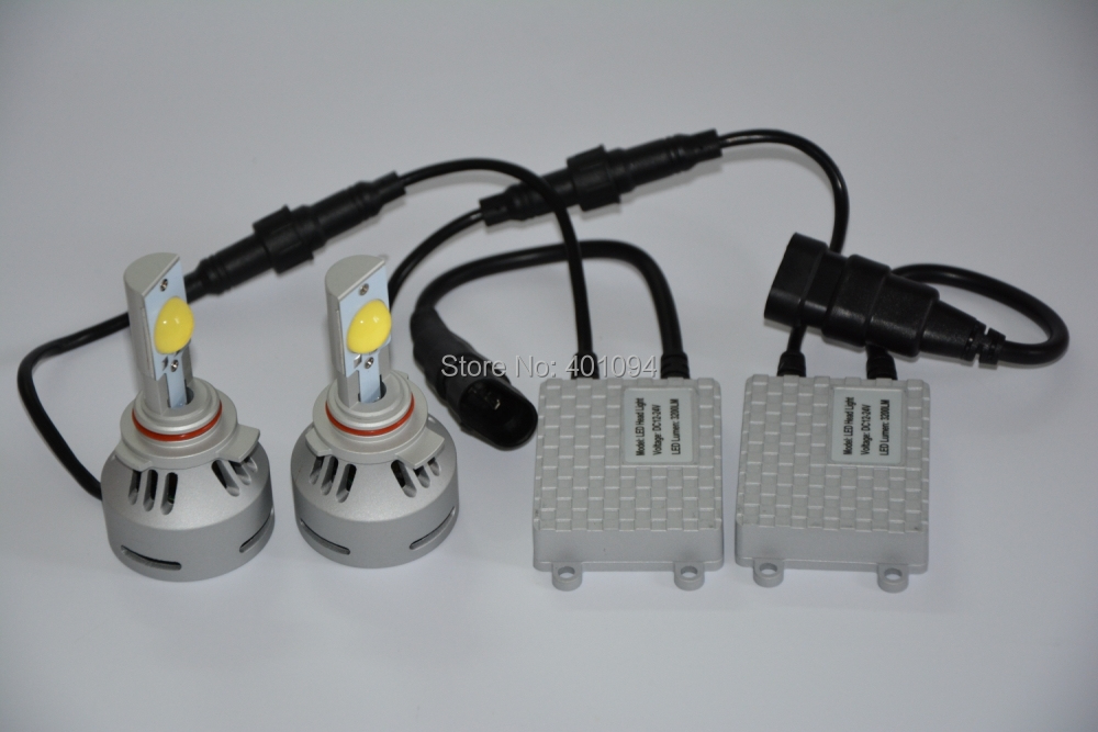 2 Set 9012 HIR2 72W 7200LM CREE LED Headlight Headlamp MT-G2 CHIP 12/24V Xenon White 6500K 36W/Bulb 3600lm H7 H11 H16 9005 9006