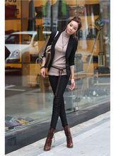 2015 Free Shipping New Blazer Women All Match Slim Small Suit Blazer Feminino S XXXL XZ