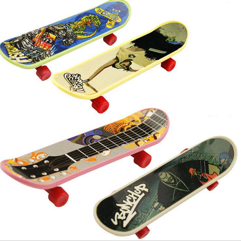 20pcs random Fingerboard Tech Decks 96mm mini Skateboard Original boys toy Plan B Element Blind
