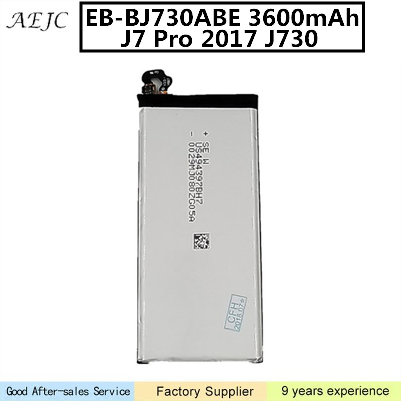 21 3600mah Eb Bj730abe Phone Battery For Samsung Galaxy J7 Pro 17 J730 Sm J730f G Ds J730fm Li Ion Lithium Battery Bateria From Ipartnercompany 10 9 Dhgate Com