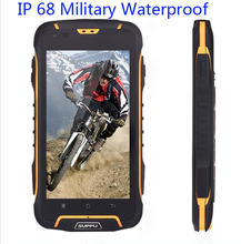 unlocked original SUPPU F6 MTK6582 Quad Core IPS rugged Smartphone IP68 Waterproof phone GPS Android 4.4 Dustproof Shockproof