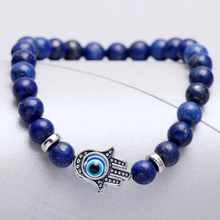 new pulseira couro bracelet femme jewelry black Lava stone energy gold Buddha Beads bracelets for men and women  pulseira homens