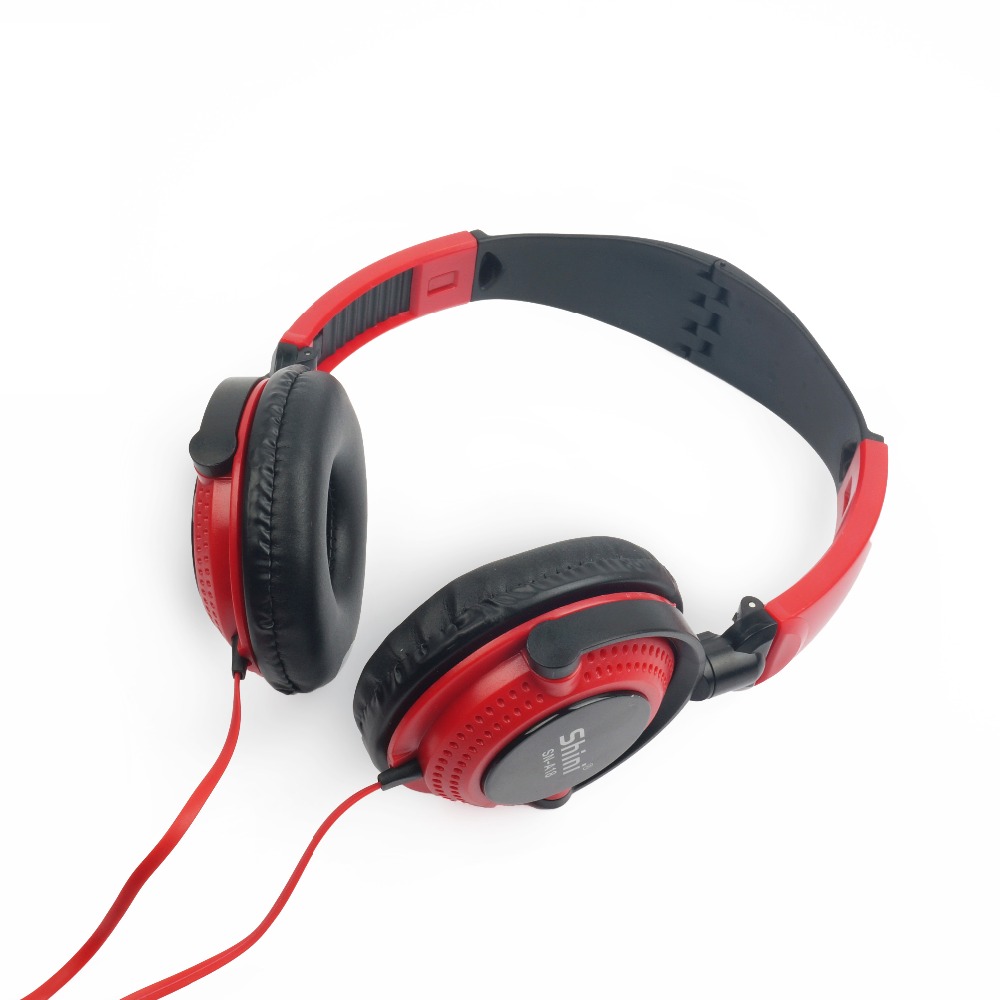 Shini A18 Stereo Headset Headphone Earphone with Microphone 3 5mm Factory Price Wholesale for iPhone and