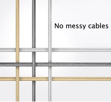 New 1 5M Metal Braided Mobile Phone Cables Charging USB Cable Charger Data For iPhone 5
